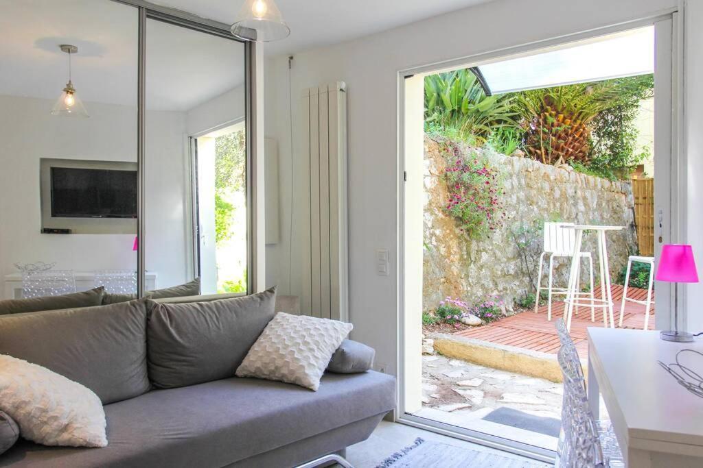 Appartement Lumineux Avec Terrasse Jardin Et Acces Piscine Villefranche-sur-Mer Eksteriør bilde