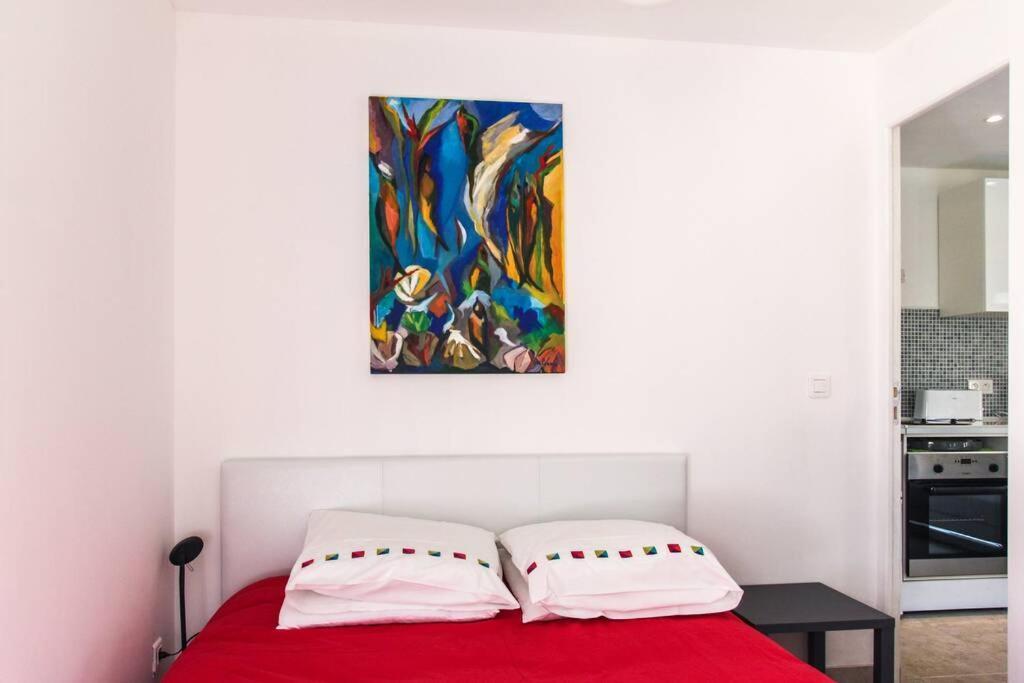 Appartement Lumineux Avec Terrasse Jardin Et Acces Piscine Villefranche-sur-Mer Eksteriør bilde