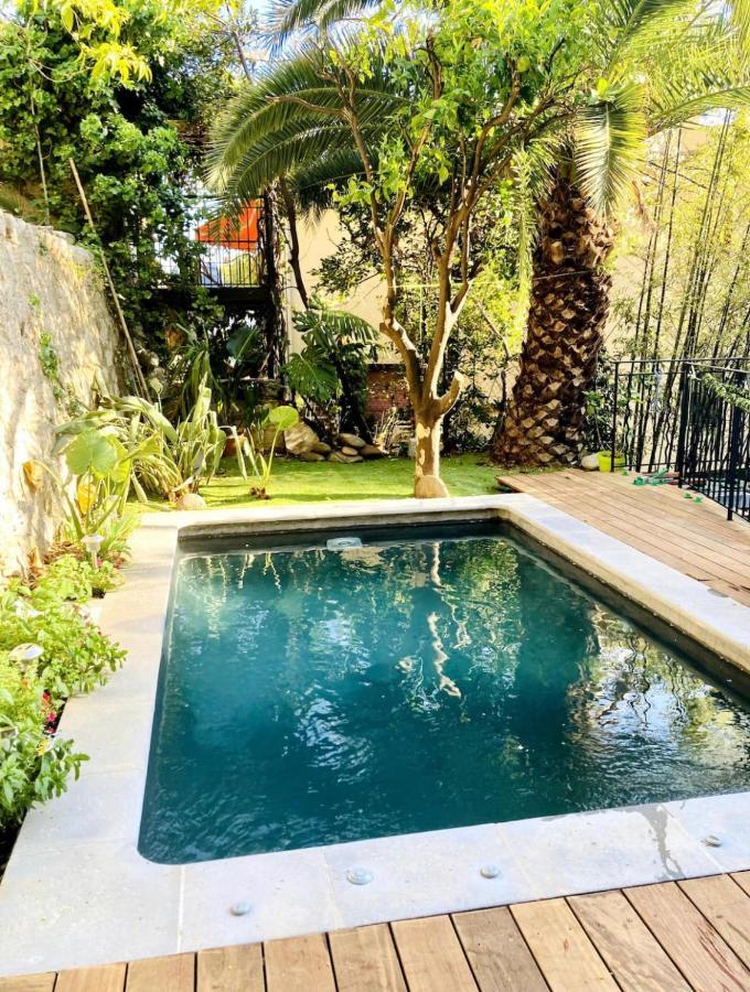 Appartement Lumineux Avec Terrasse Jardin Et Acces Piscine Villefranche-sur-Mer Eksteriør bilde